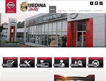 Tablet Screenshot of medinaauto.com